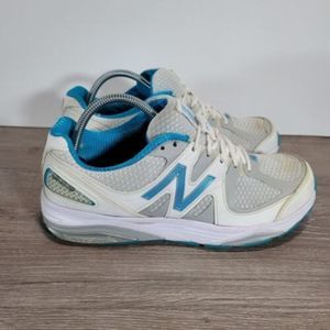 New Balance 1540V2 W1540WB2 Women's Silver Blue White  Running Shoes Size 9